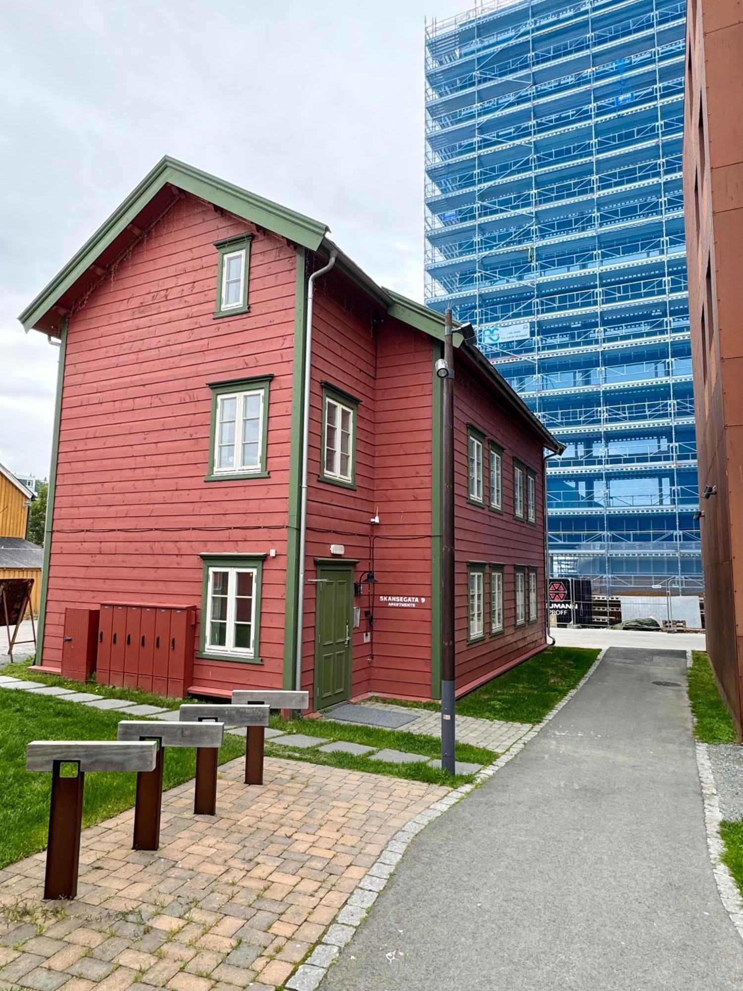 Totalapartments Skansegata Studio Apartments Tromso Ngoại thất bức ảnh